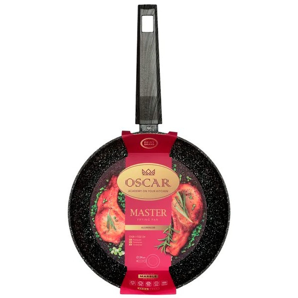 Фото - Сковорода універсальна OSCAR Master 28 см (OSR-1102-28)