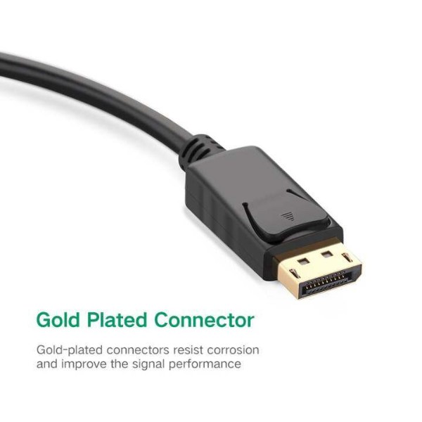 Фото - Переходник UGREEN DP109 DP Male to VGA Female Converter Black (20415)