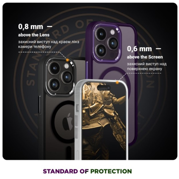 Фото - Чохол для смартфону Armorstandart Uniq MagSafe for Apple iPhone 16e Matte Clear (ARM83877)