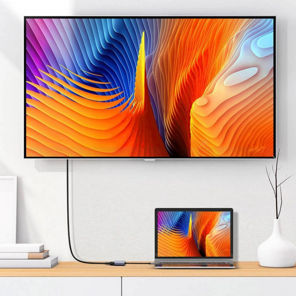 Фото - Переходник HDMI UGREEN CM449 USB 3.0 to HDMI+VGA Converter Gray (20518)