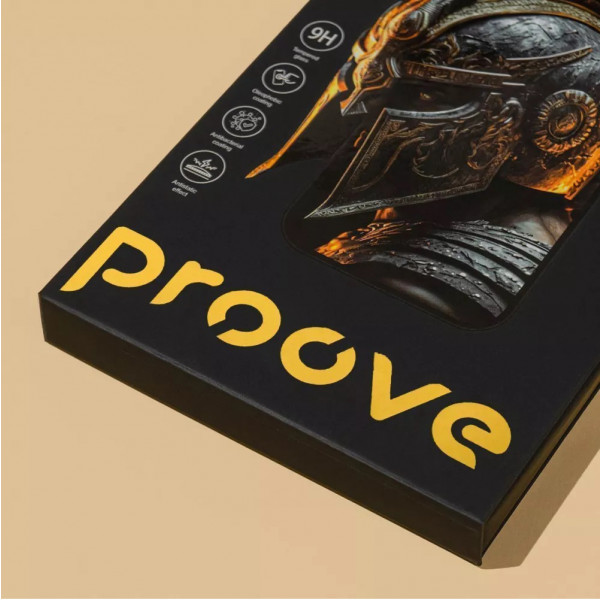 Фото - Захисне скло для смартфону Proove Achilles iPhone 12 Pro Max Black (PGPAIP12PM01)