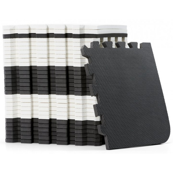 Фото - Килимок-пазл м'який Kinderkraft Luno Black 30 шт. (KKMLUNOBLK0000)