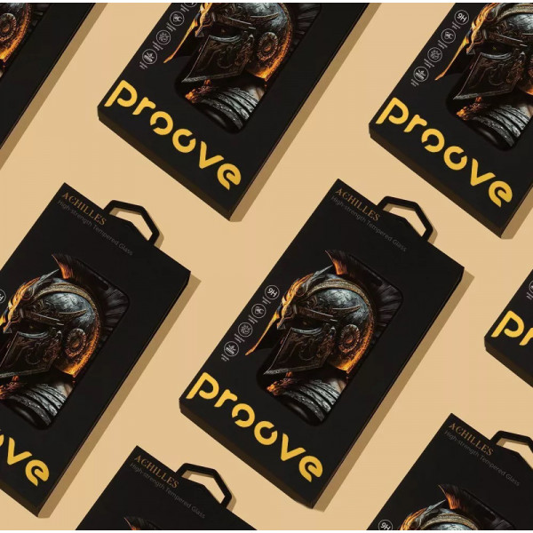 Фото - Захисне скло для смартфону Proove Achilles iPhone 12 Pro Max Black (PGPAIP12PM01)