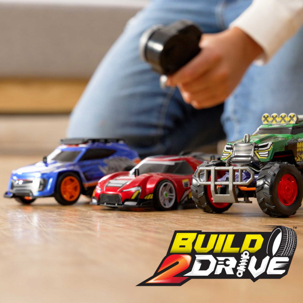 Фото - Радіокерована машинка Exost набір ''BUILD 2 DRIVE'' SUPER SPORTS червона (20701)