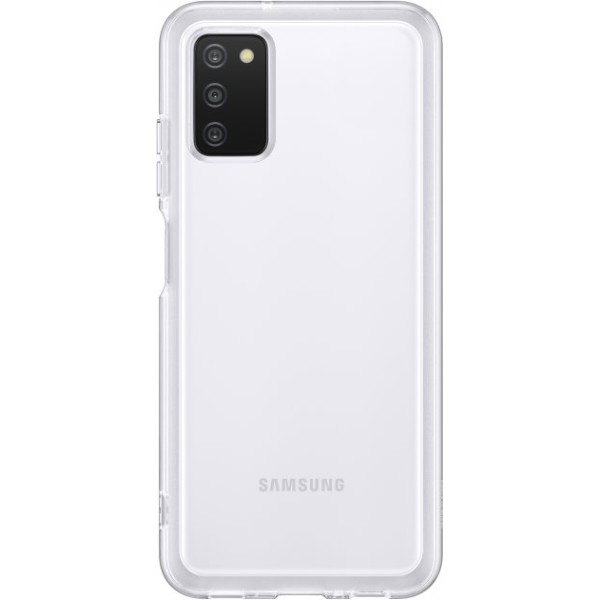 Фото - Чехол для смартфона Samsung Soft Clear Cover Samsung Galaxy-A03s Transparent (EF-QA037TTEGRU)