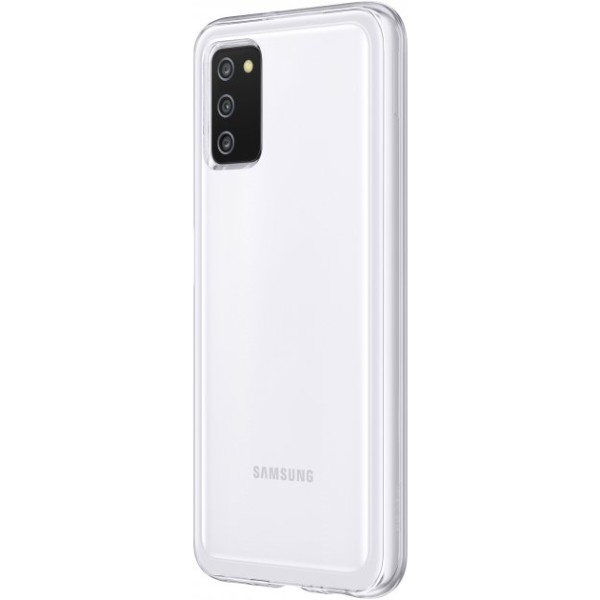Фото - Чехол для смартфона Samsung Soft Clear Cover Samsung Galaxy-A03s Transparent (EF-QA037TTEGRU)