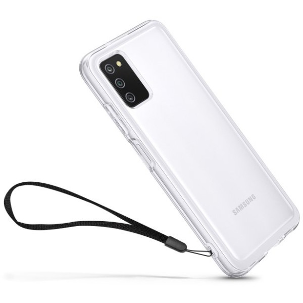 Фото - Чехол для смартфона Samsung Soft Clear Cover Samsung Galaxy-A03s Transparent (EF-QA037TTEGRU)