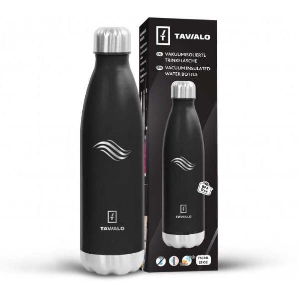 Фото - Термопляшка Tavialo 750 мл Black (191750101)