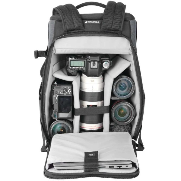 Фото - Рюкзак для фотокамери зі змінним об'єктивом Vanguard Vesta Aspire 45 Gray (Vesta Aspire 45 GY)