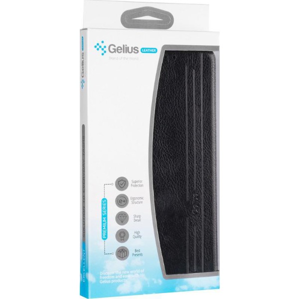Фото - Чохол для смартфону Gelius Book Cover Leather New for Samsung A725 (A72) Black (84348)