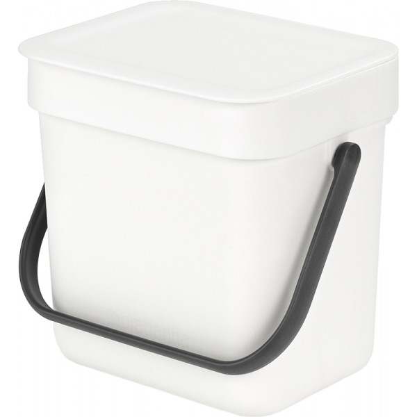 Фото - Настільний контейнер для сміття Brabantia Sort & Go 3 л 209864