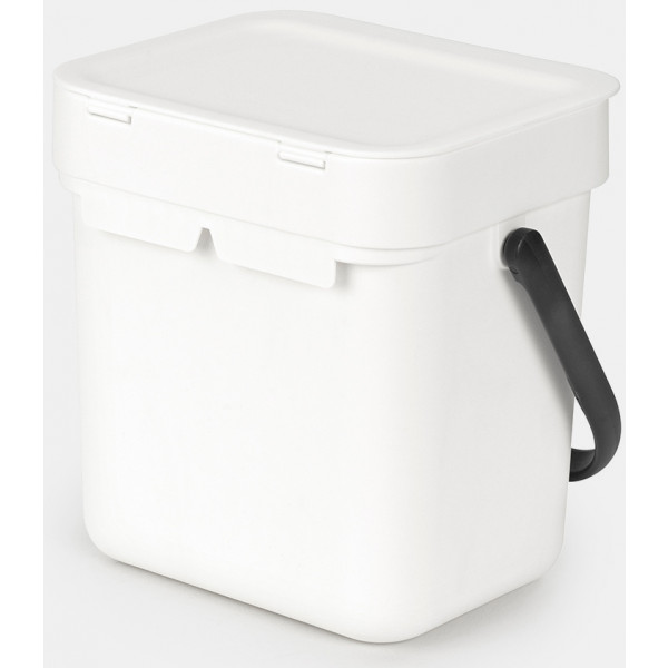 Фото - Настільний контейнер для сміття Brabantia Sort & Go 3 л 209864