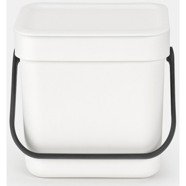 Фото - Настільний контейнер для сміття Brabantia Sort & Go 3 л 209864