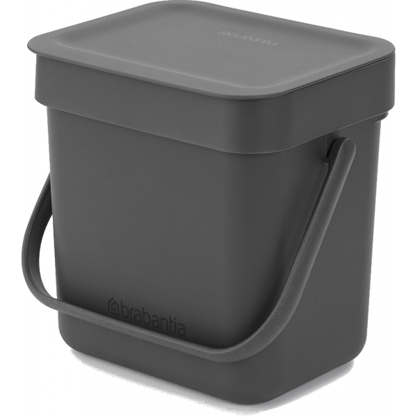 Фото - Настільний контейнер для сміття Brabantia Sort & Go 3 л 209888