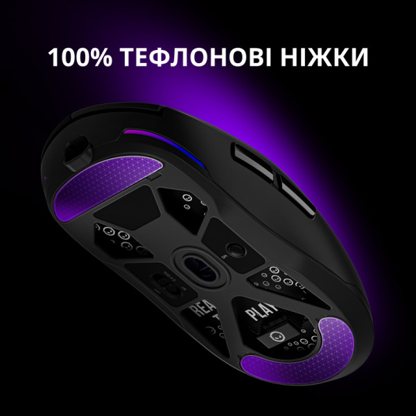 Фото - Миша бездротова ігрова Lorgar MSA10W Wireless Gaming Black (LRG-MSA10W-BK)