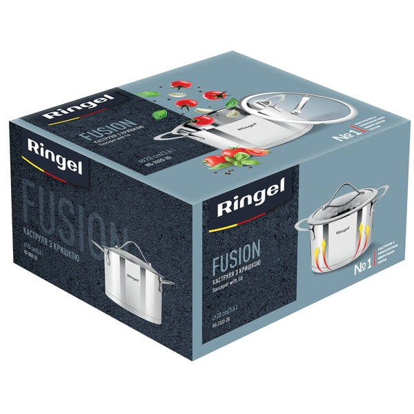 Фото - Каструля Ringel Fusion 20 см 3.6 л (RG 2020-20)