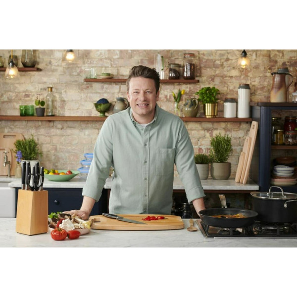 Фото - Ніж кухаря Tefal K2670144 Jamie Oliver 20 см