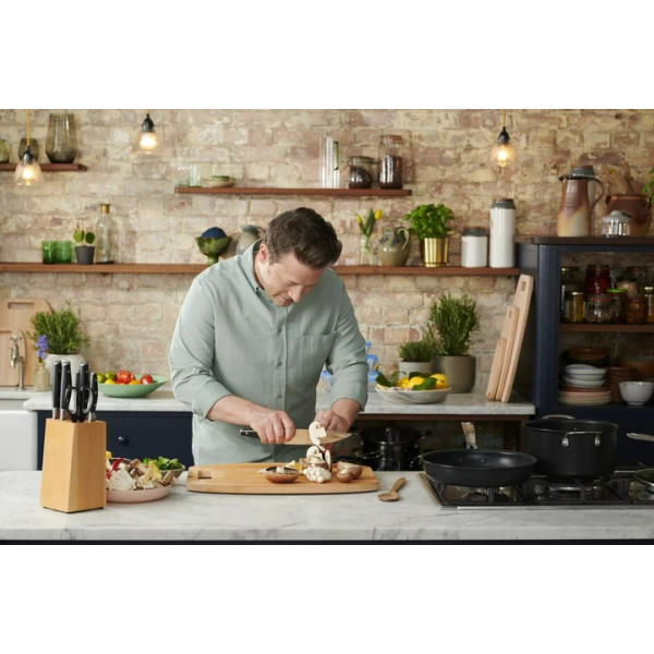 Фото - Ніж кухаря Tefal K2670144 Jamie Oliver 20 см