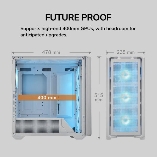 Фото - Корпус Cougar MX600 RGB White