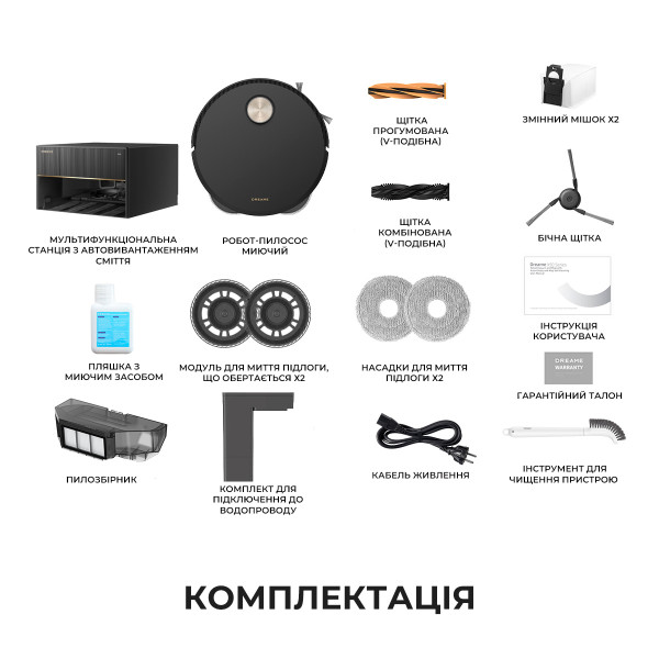 Фото - Робот-пылесос моющий Dreame X50 Master