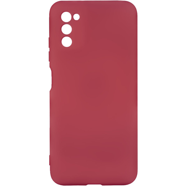 Фото - Чохол для смартфону Zarmans Soft Touch for Samsung A03S Burgundy (000002233)