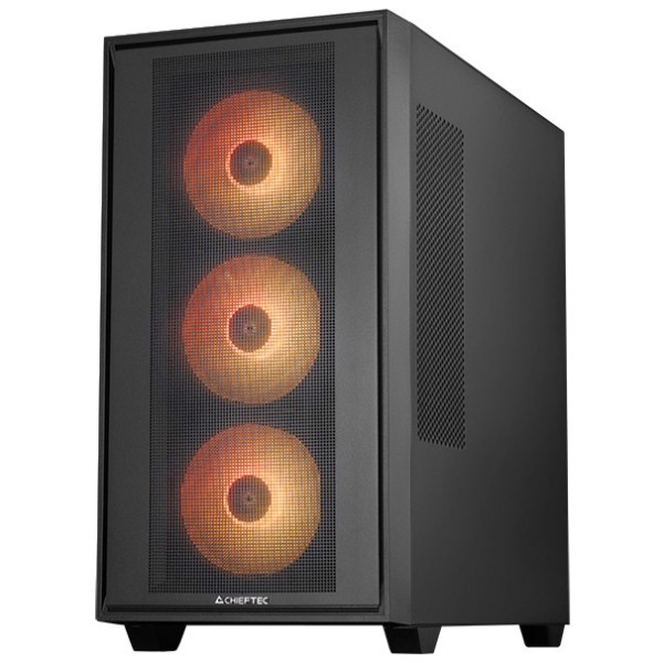 Фото - Корпус Chieftec HUNTER 3 GS-03B-OP 4x120mm без БП Black