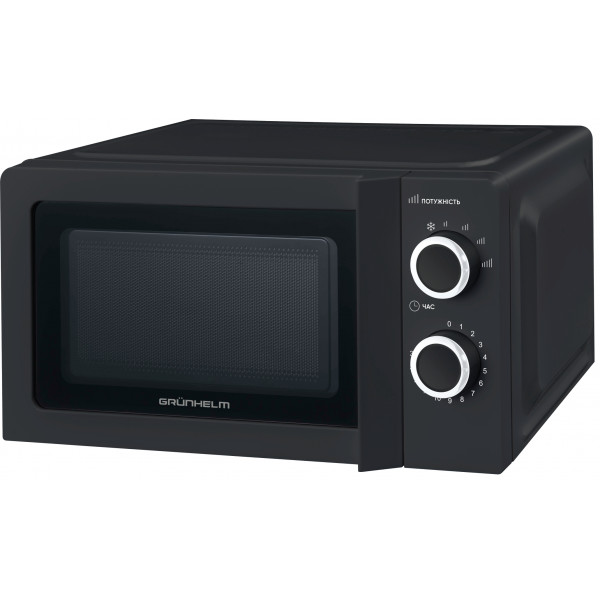 Фото - Мікрохвильова піч (НВЧ) Grunhelm 20MX711-B Black