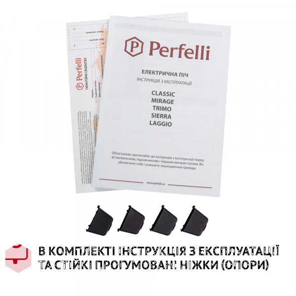 Фото - Печь электрическая Perfelli MIRAGE 48 BLACK