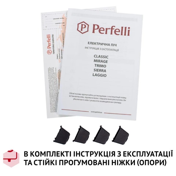 Фото - Печь электрическая Perfelli SIERRA 37 GREY