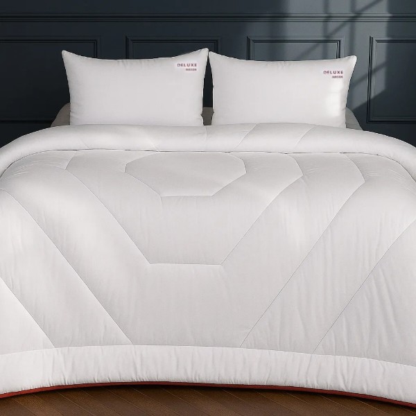 Фото - Одеяло зимнее двуспальное евро MirSon Silk Tussan Deluxe 0509 200х220 см (2200000038319) Фото - Одеяло зимнее двуспальное евро MirSon Silk Tussan Deluxe 0509 200х220 см (2200000038319)