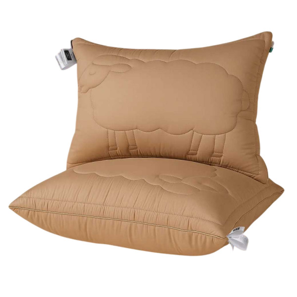 Фото - Подушка стандартная MirSon №516 Marzello Collection Wool мягкая 50x70 см (2200012229354)