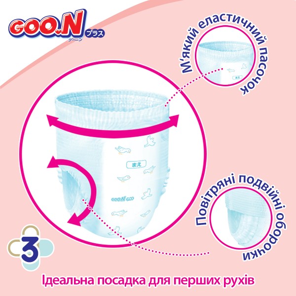 Фото - Одноразовые подгузники-трусики Goo.N Plus Размер ХXL (13-25 кг.), 28 шт. (21000634)