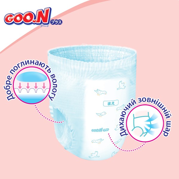 Фото - Одноразовые подгузники-трусики Goo.N Plus Размер ХXL (13-25 кг.), 28 шт. (21000634)
