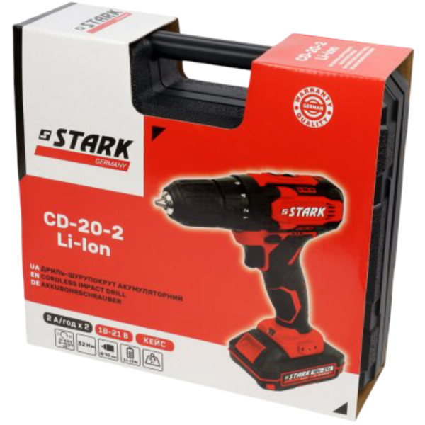 Фото - Дриль-шуруповерт Stark CD-20-2 Li-Ion (210020010)