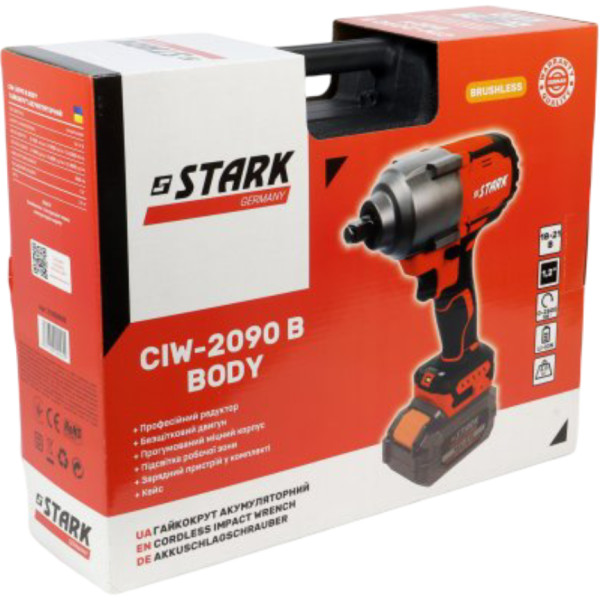 Фото - Гайковерт акумуляторний Stark CIW-2090 B Body (210020020)