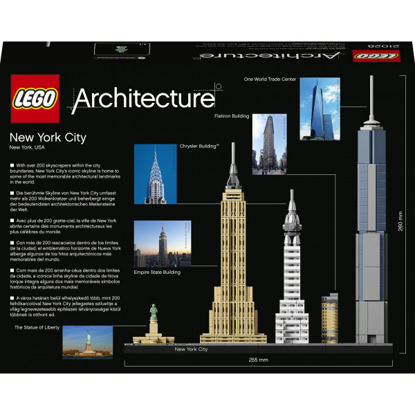 Фото - Конструктор LEGO Architecture Нью-Йорк (21028)