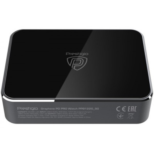 Фото - Батарея мобильная Prestigio Graphene PD Pro Watch Edition 20000 mAh (PPB122G_SG)