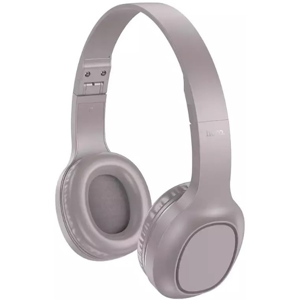 Фото - Навушники повнорозмірні бездротові HOCO W46 Charm BT headset Brown (6942007601726)