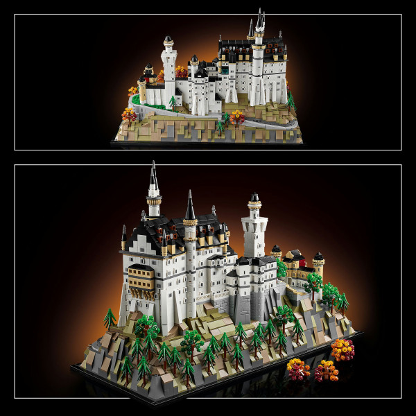 Фото - Конструктор LEGO Architecture Замок Нойшванштайн (21063)