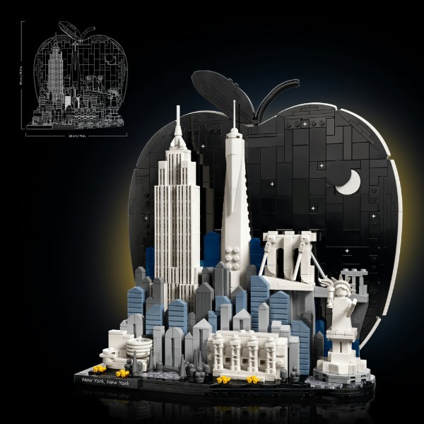 Фото - Конструктор LEGO  Architecture Нью-Йорк — «Велике яблуко» (21066)