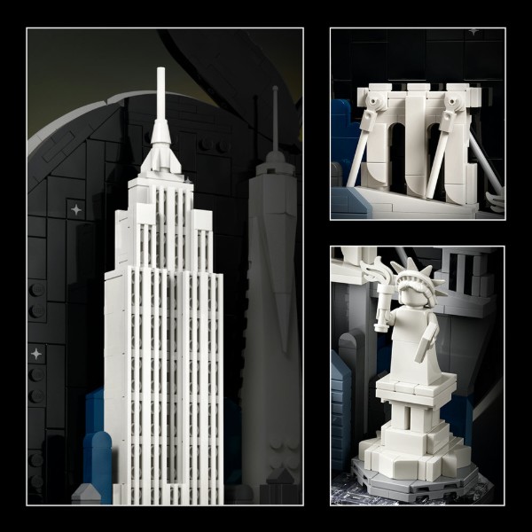Фото - Конструктор LEGO  Architecture Нью-Йорк — «Велике яблуко» (21066)