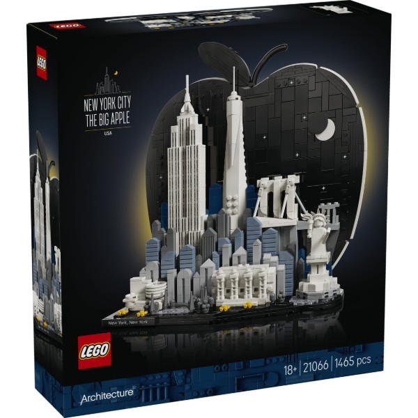 Фото - Конструктор LEGO  Architecture Нью-Йорк — «Велике яблуко» (21066)