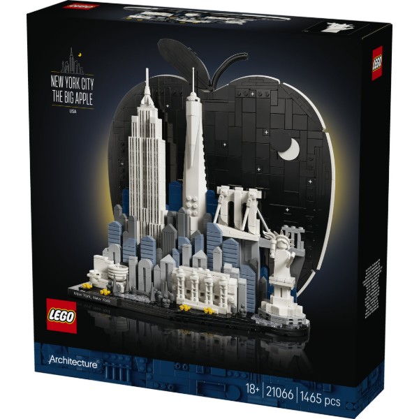 Фото - Конструктор LEGO  Architecture Нью-Йорк — «Велике яблуко» (21066)