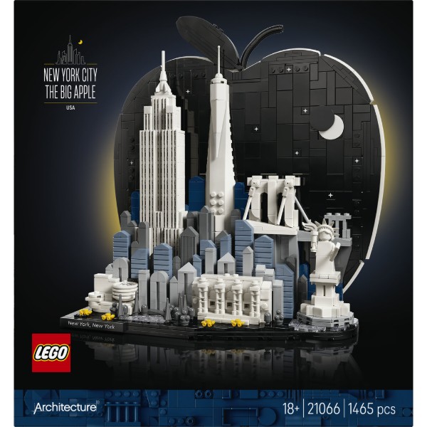 Фото - Конструктор LEGO  Architecture Нью-Йорк — «Велике яблуко» (21066)