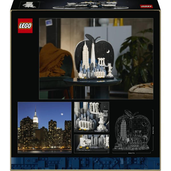 Фото - Конструктор LEGO  Architecture Нью-Йорк — «Велике яблуко» (21066)