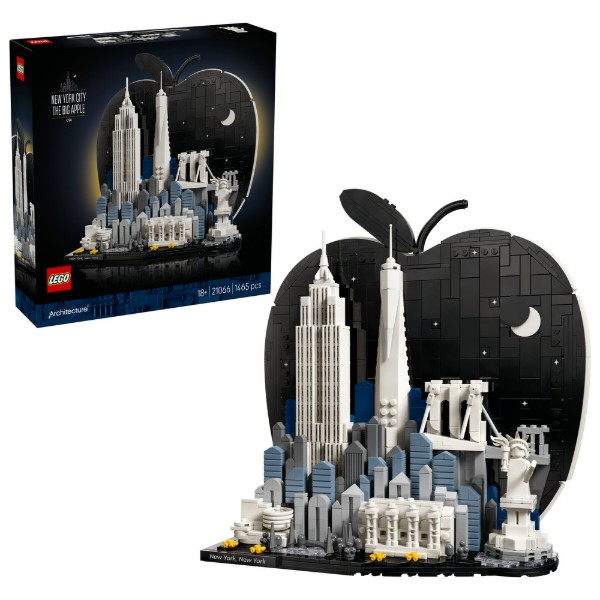 Фото - Конструктор LEGO  Architecture Нью-Йорк — «Велике яблуко» (21066)