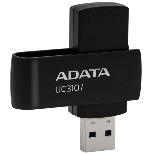 Фото - Флеш USB ADATA USB 3.2 UC310 64Gb Black (UC310-64G-RBK)