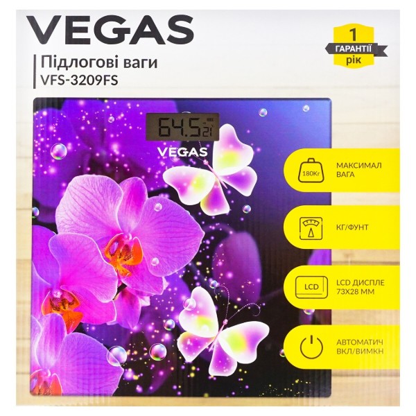Фото - Весы напольные Vegas VFS-3209FS
