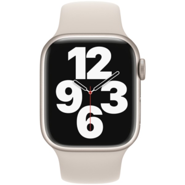 Фото - Ремешок для смарт-часов Apple 45mm Starlight Sport Band - Regular (MKUU3ZM/A)