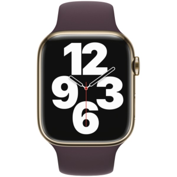 Фото - Ремешок для смарт-часов Apple 45mm Dark Cherry Sport Band - Regular (MKV13ZM/A)